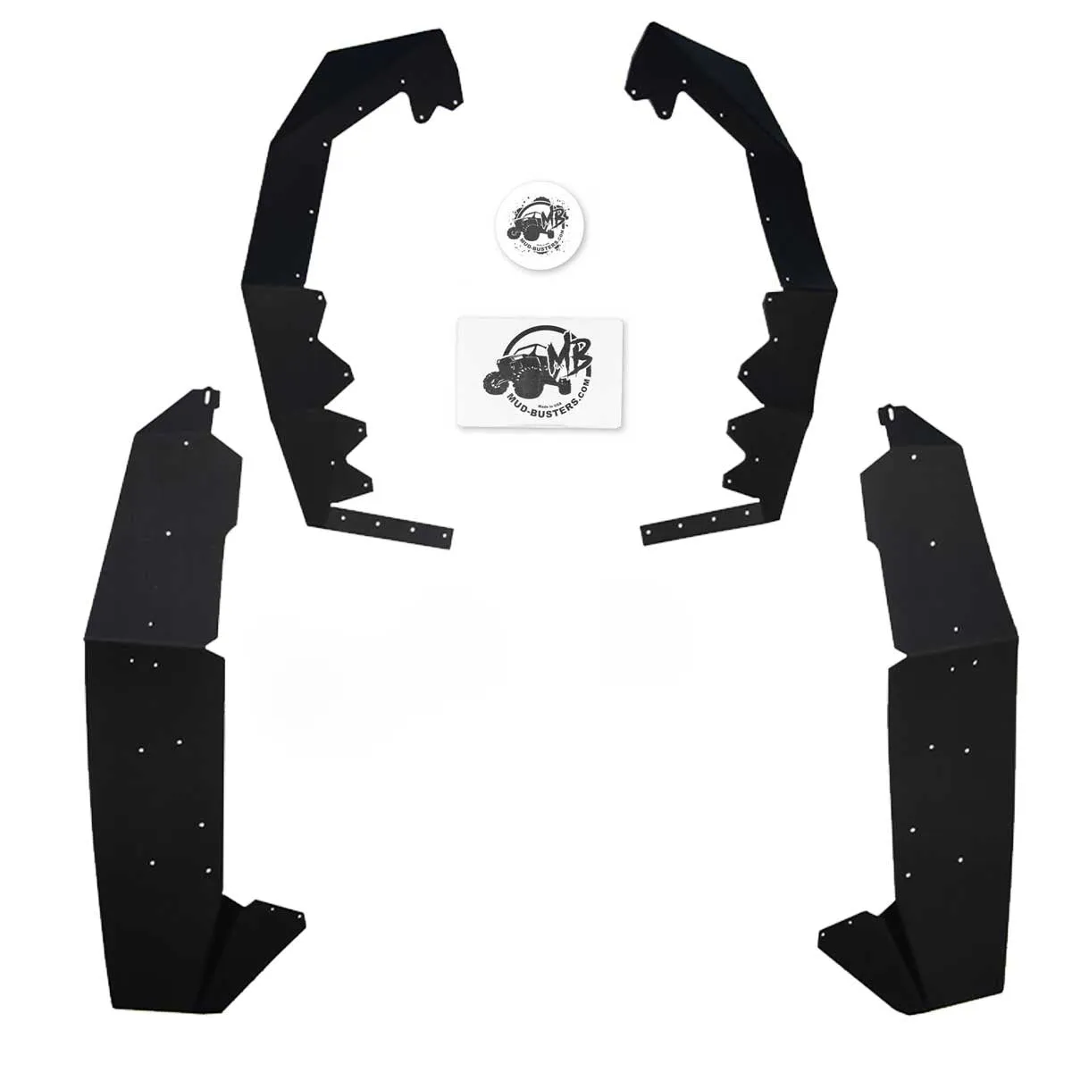 2020-2025 Polaris RZR Pro XP OEM Fender Extensions - Ultra Max Coverage