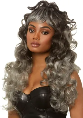 24" Long Curly Ponytail Wig