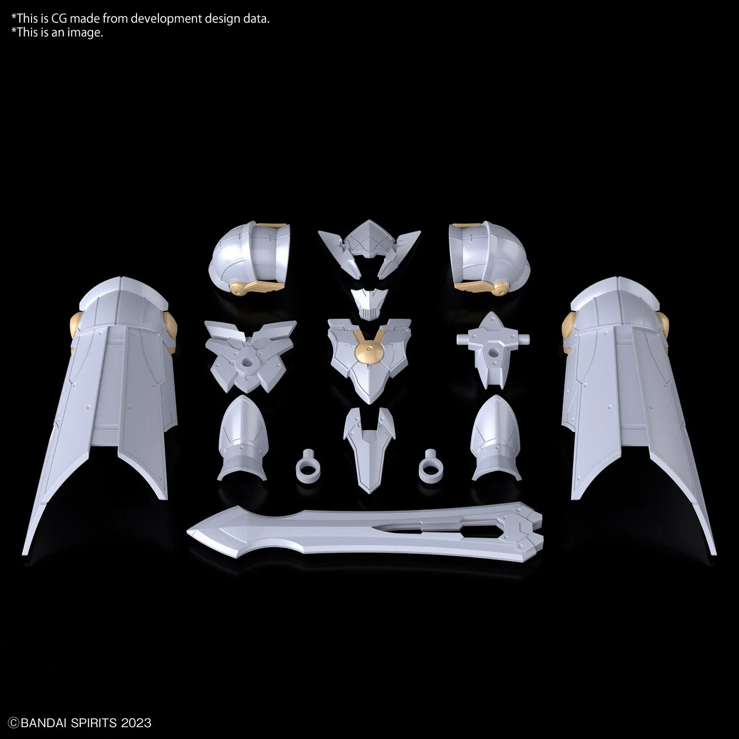 30 Minutes Fantasy #02 Class-Up Armor Liber Paladin Accessory Set