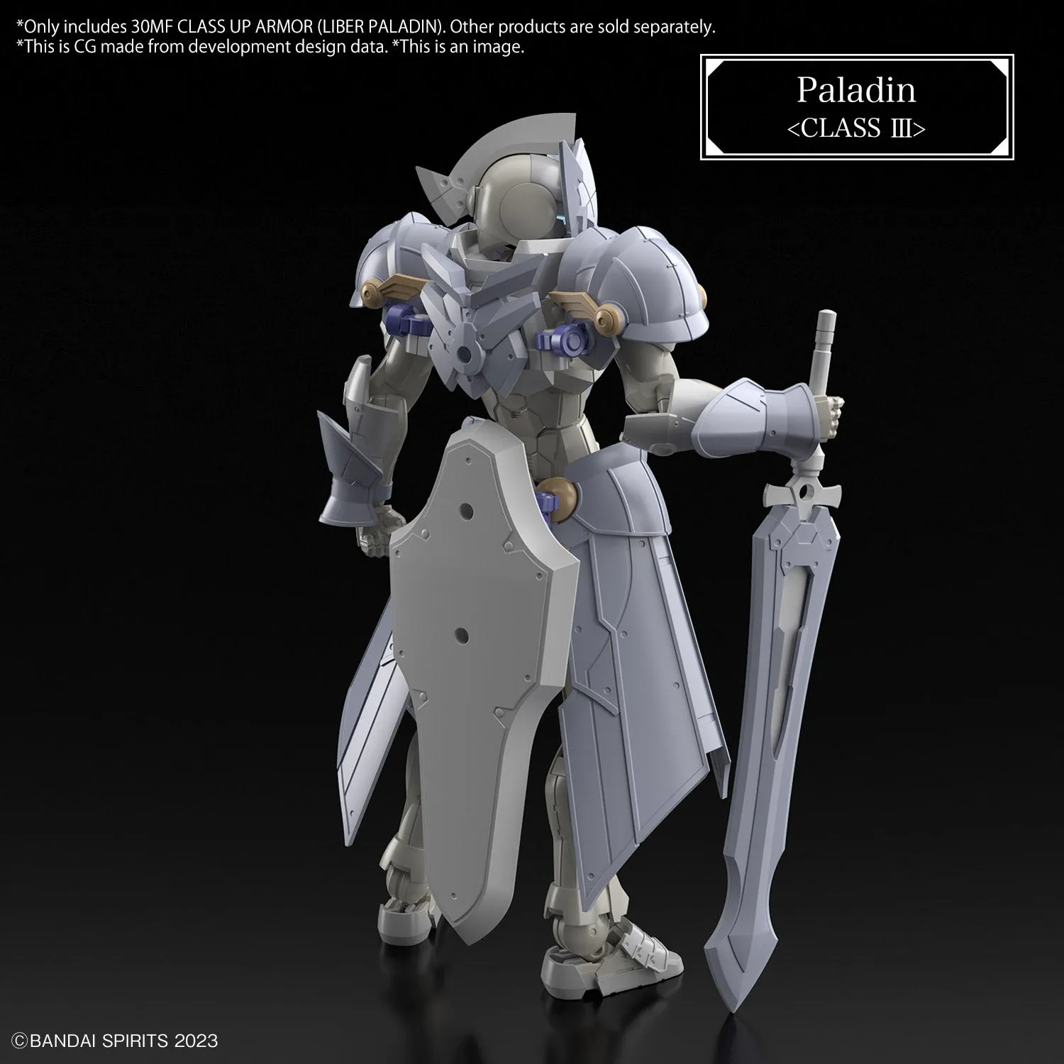 30 Minutes Fantasy #02 Class-Up Armor Liber Paladin Accessory Set