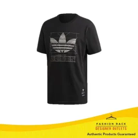 Adidas Trefoil Sketch Tee Black/White