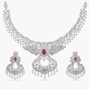 Afrin Nakshatra CZ Necklace Set