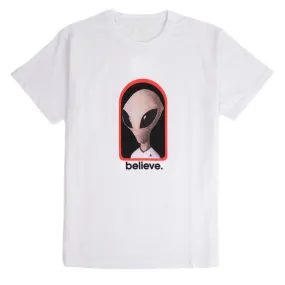 Alien Workshop Believe Reality T-Shirt - White