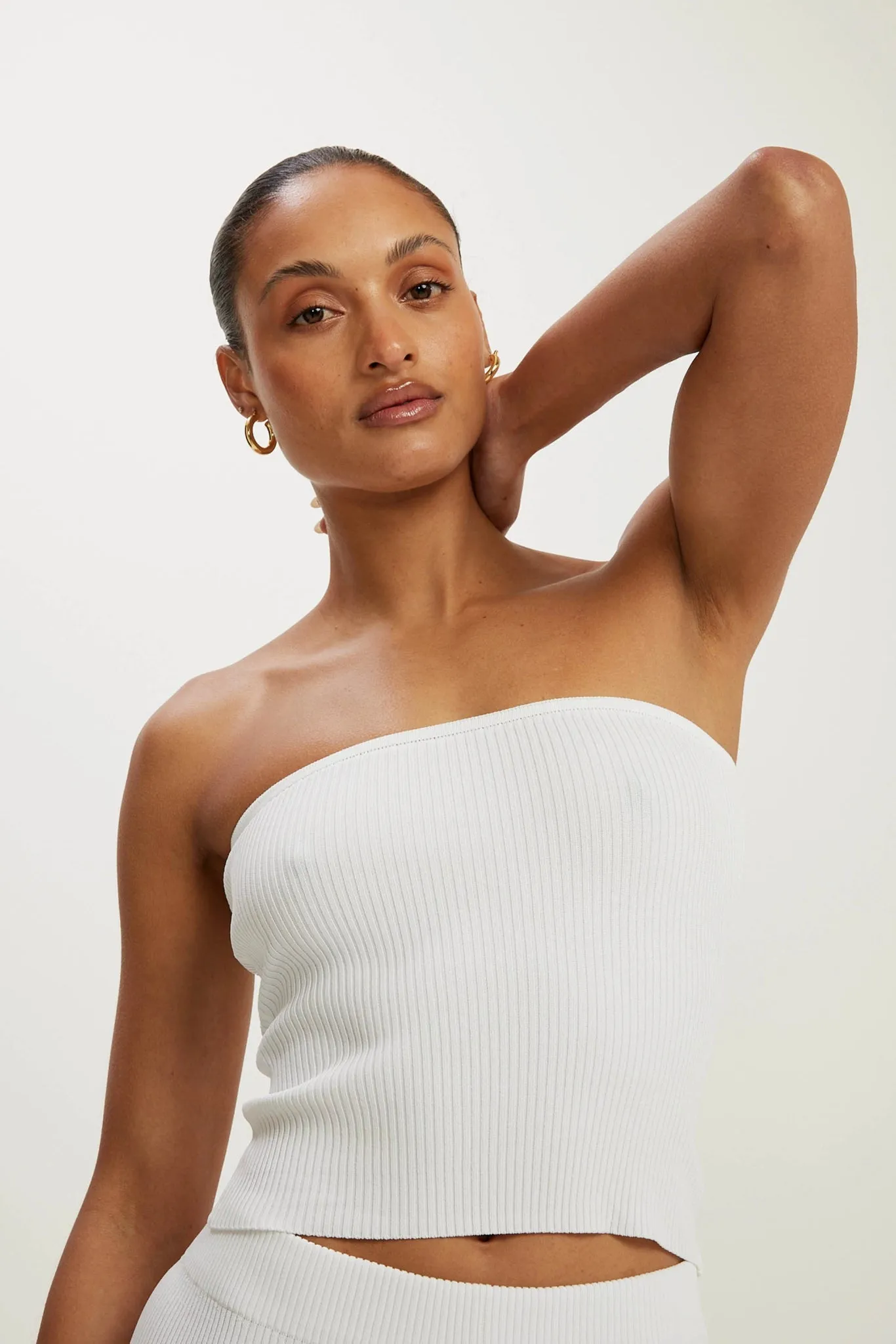 Amelia Rib Tube Top