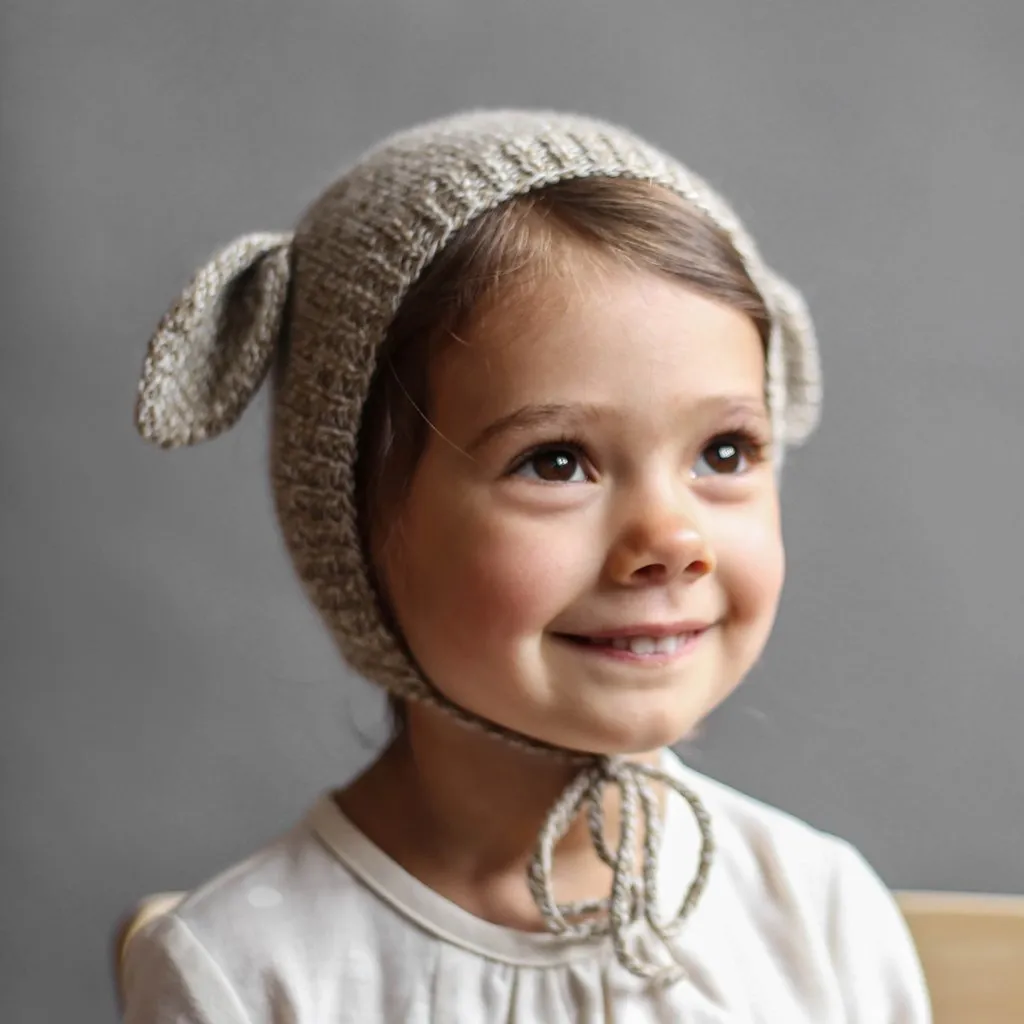 Animal Bonnet Knitting Pattern