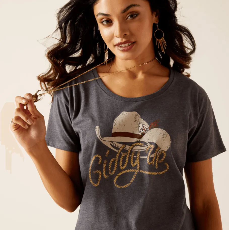 Ariat Women's Titanium Cowboy Hat Tee 10051444