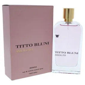 ASSOLUTO DONNA BY TITTO BLUNI FOR WOMEN -  Eau De Toilette SPRAY