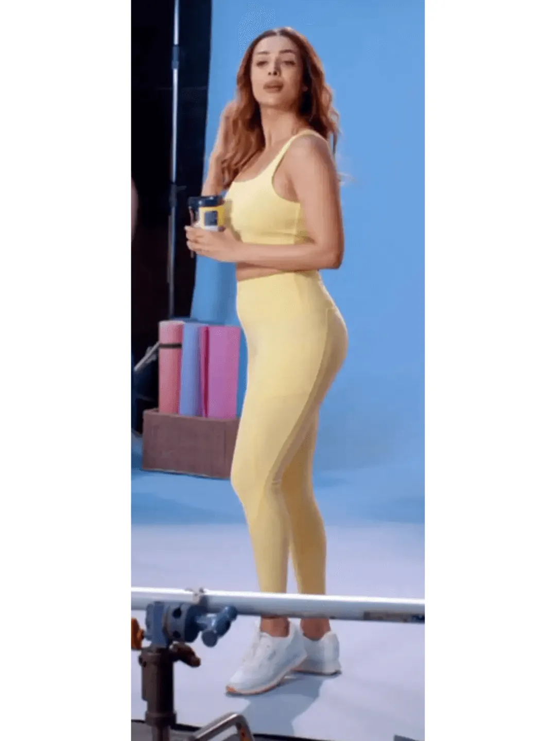 Aura Leggings Candyfloss Yellow