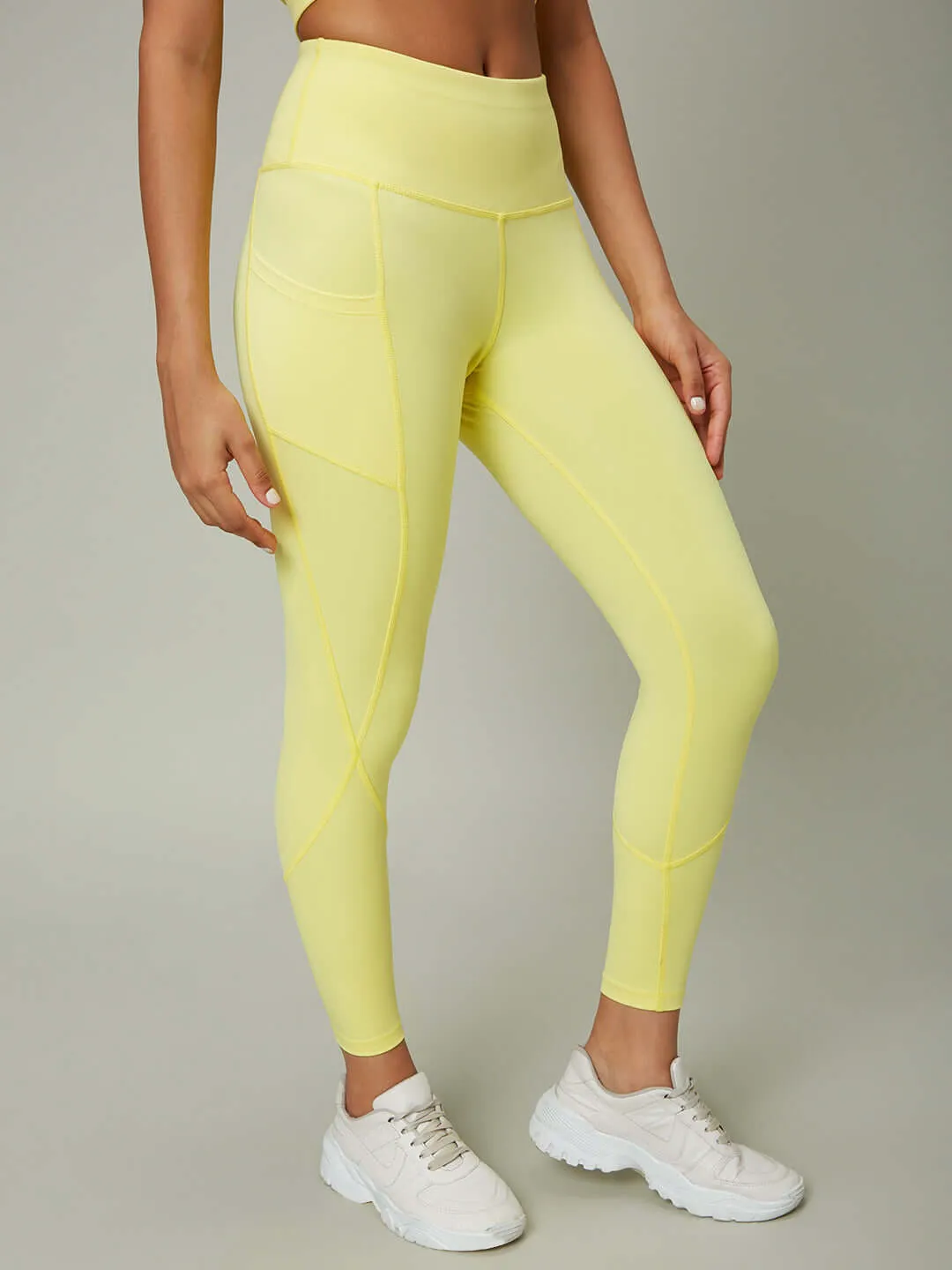 Aura Leggings Candyfloss Yellow