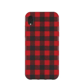 Black Flannel iPhone XR Case