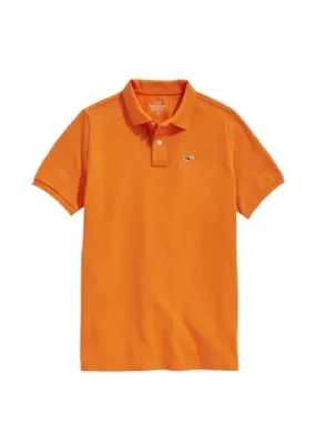 BOYS HERITAGE PIQUE POLO - FRESH SQUEEZE