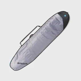 Bulldog Essentials Longboard Surfboard Bag - Grey/Cyan - Collect in store only