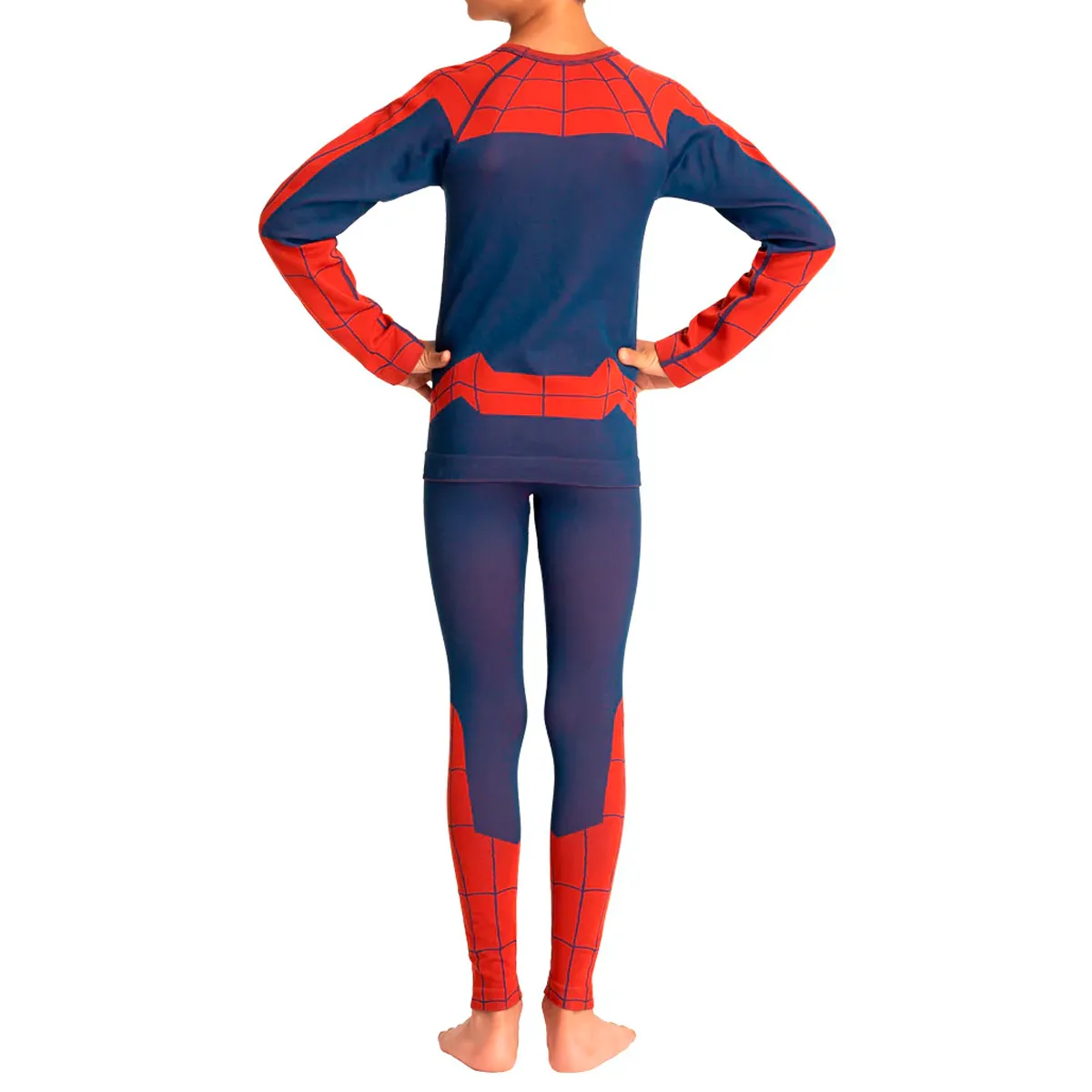 Calza Deportiva Niño Primera Capa Microfibra SPIDER MAN