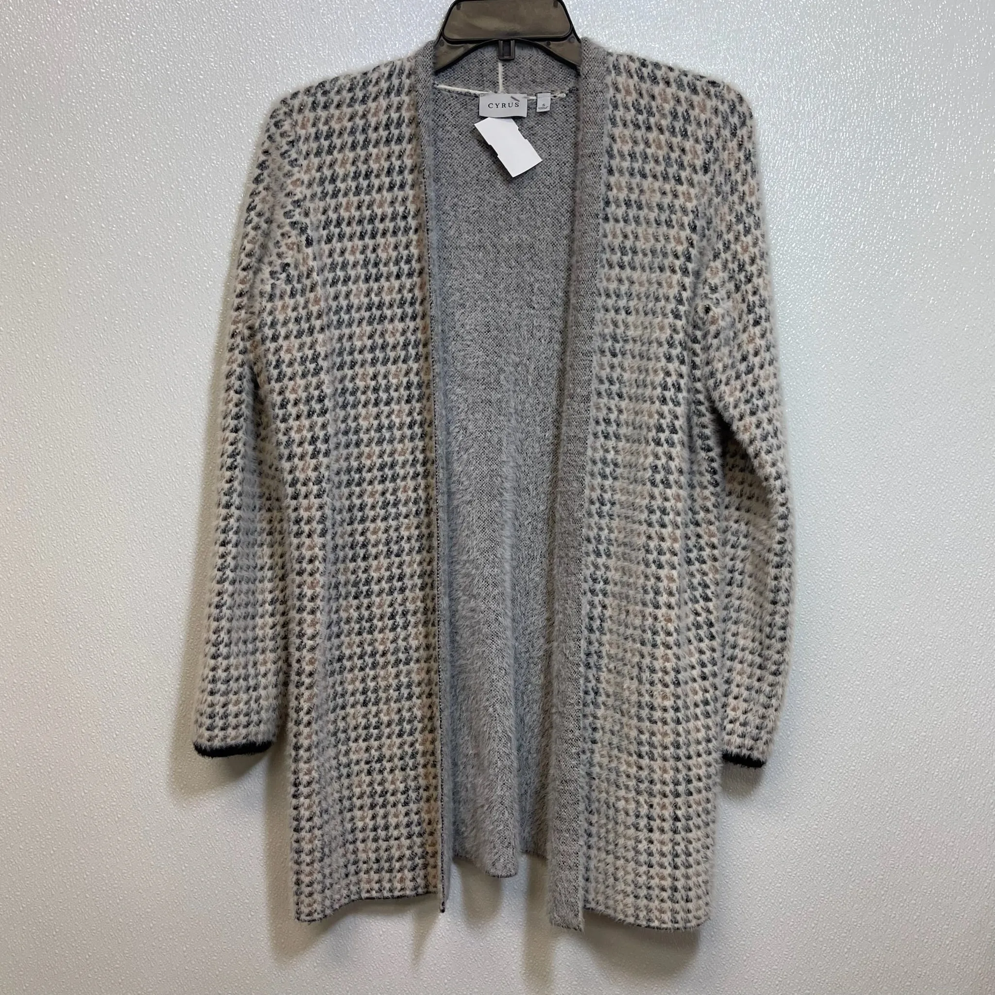 Cardigan By Cyrus Knits In Print, Size: S