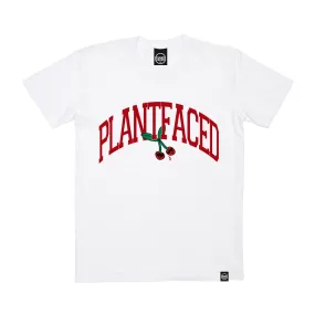 Cherry Tee - White