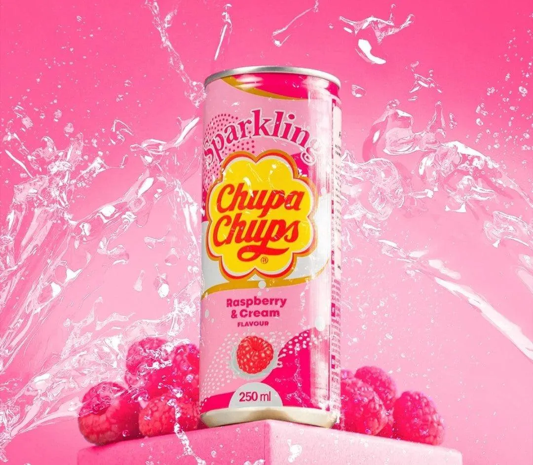 Chupa Chups Sparkling Framboesa