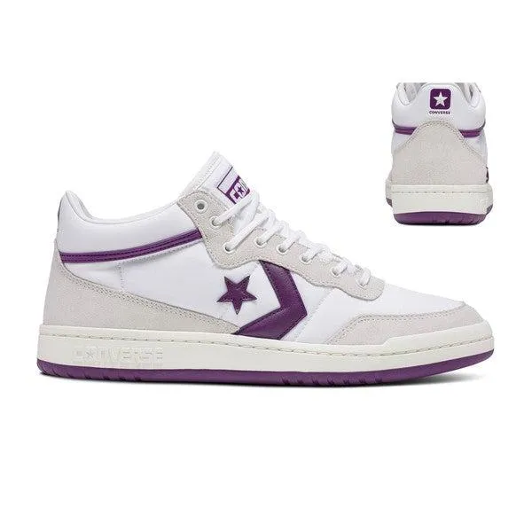 Converse CONS Fastbreak Pro Mid White - Vaporous Gray - Purple