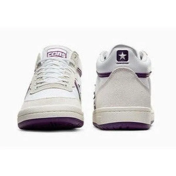 Converse CONS Fastbreak Pro Mid White - Vaporous Gray - Purple