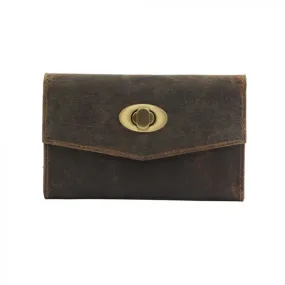 DAWN TO DUSK LEATHER AND HAIRON WALLET