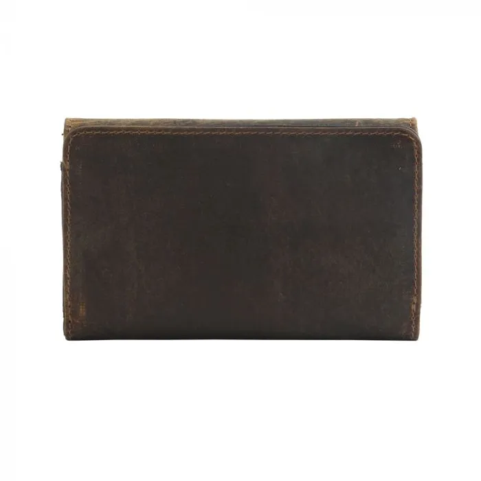 DAWN TO DUSK LEATHER AND HAIRON WALLET