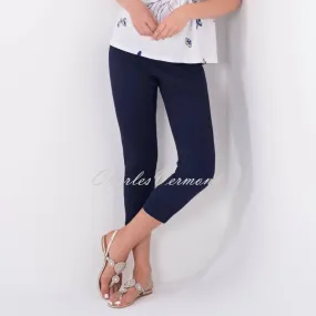 Dolcezza Cropped Trouser – Style 22203 (Navy)