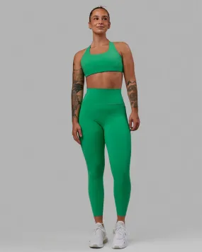 Elixir 7/8 Length Leggings With Pockets - Holly Green