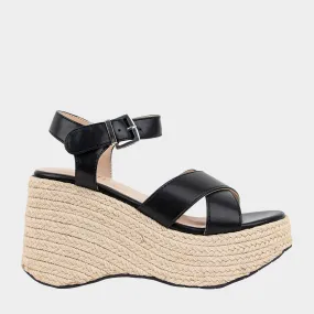 Elonor Strap Wedge Plataforma Casual Para Mujer