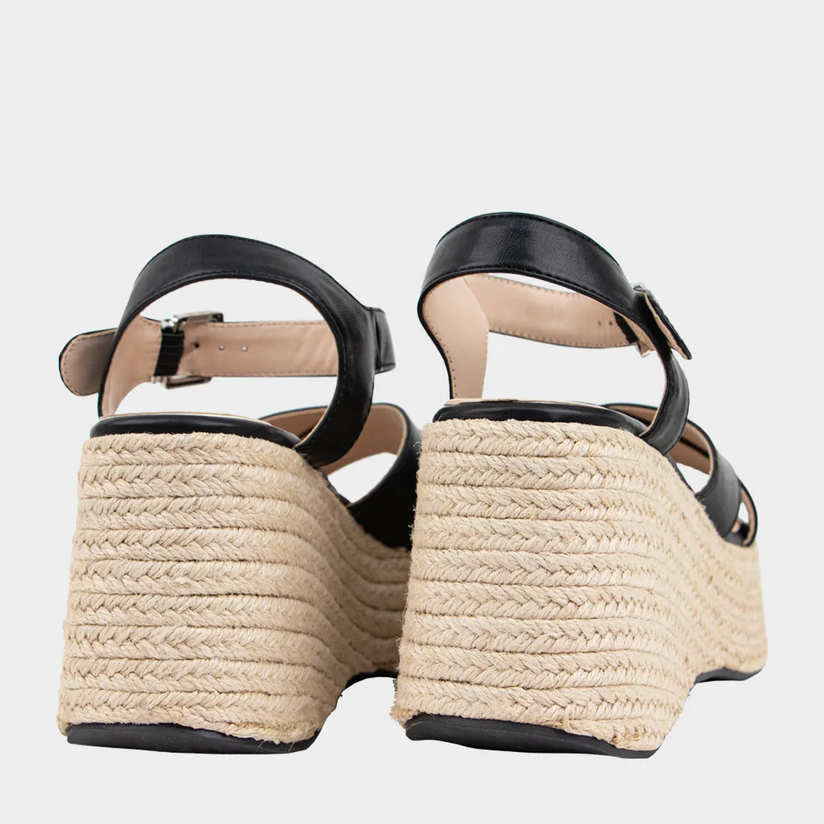 Elonor Strap Wedge Plataforma Casual Para Mujer