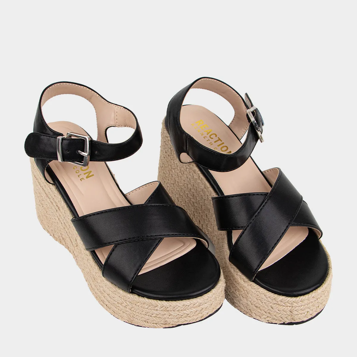 Elonor Strap Wedge Plataforma Casual Para Mujer