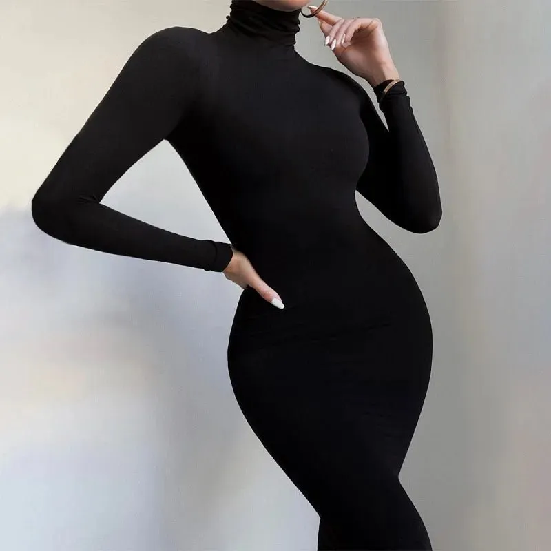 Fall Solid Long Sleeves yoga Rompers Women Ladies jogging wear new style One Piece stretch bodycon Jumpsuit