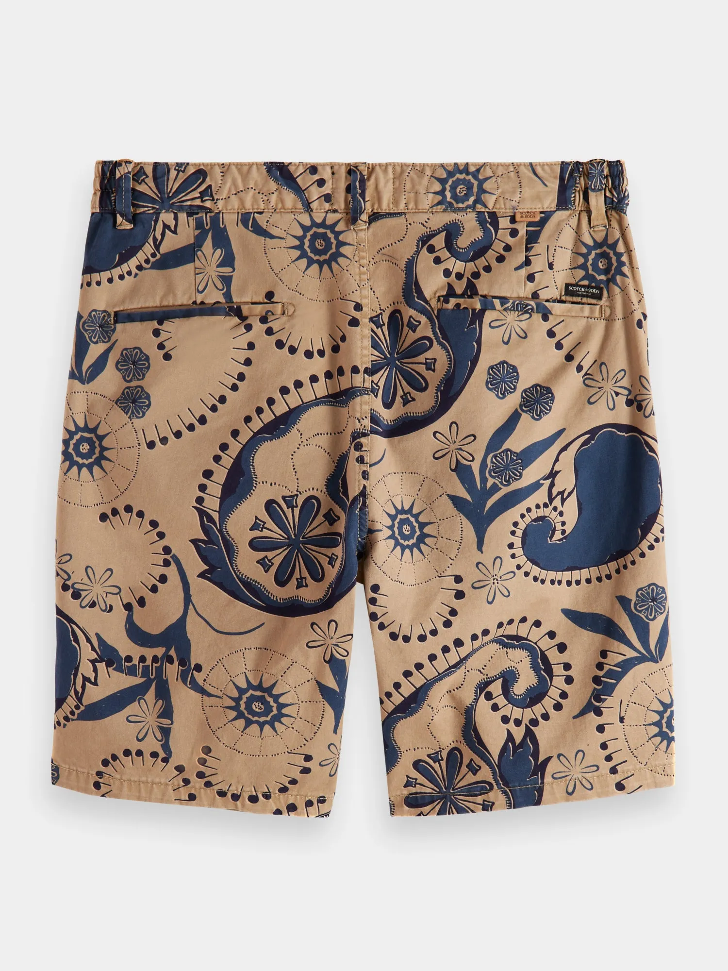 Fave printed twill shorts