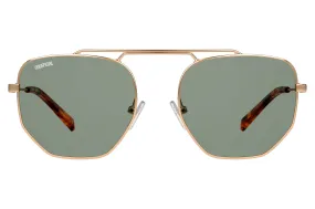 Gafas de Sol Unofficial UNSM0118 Unisex Color Oro