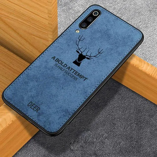 Galaxy A50 Deer Pattern Inspirational Soft Case