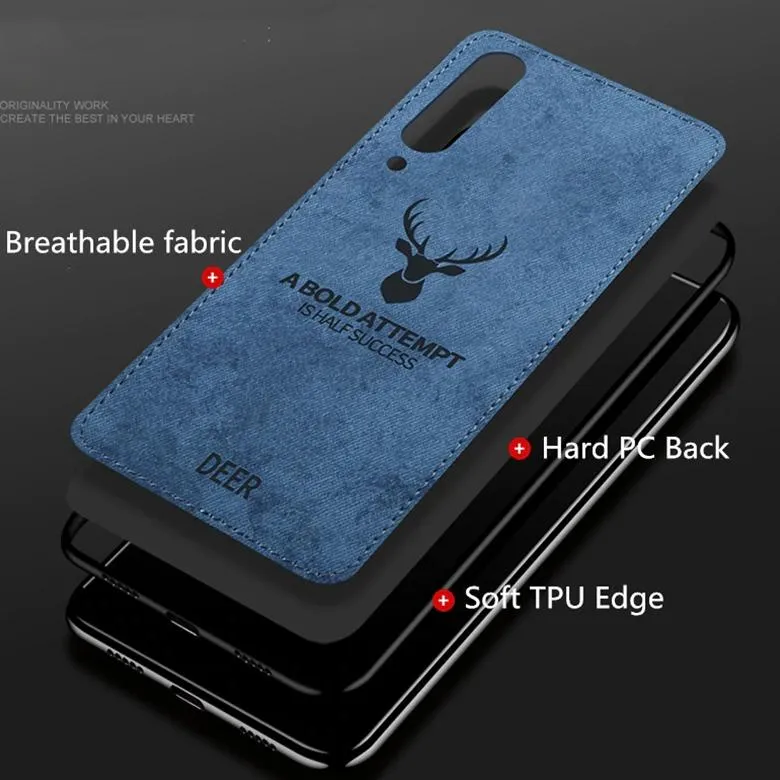 Galaxy A50 Deer Pattern Inspirational Soft Case