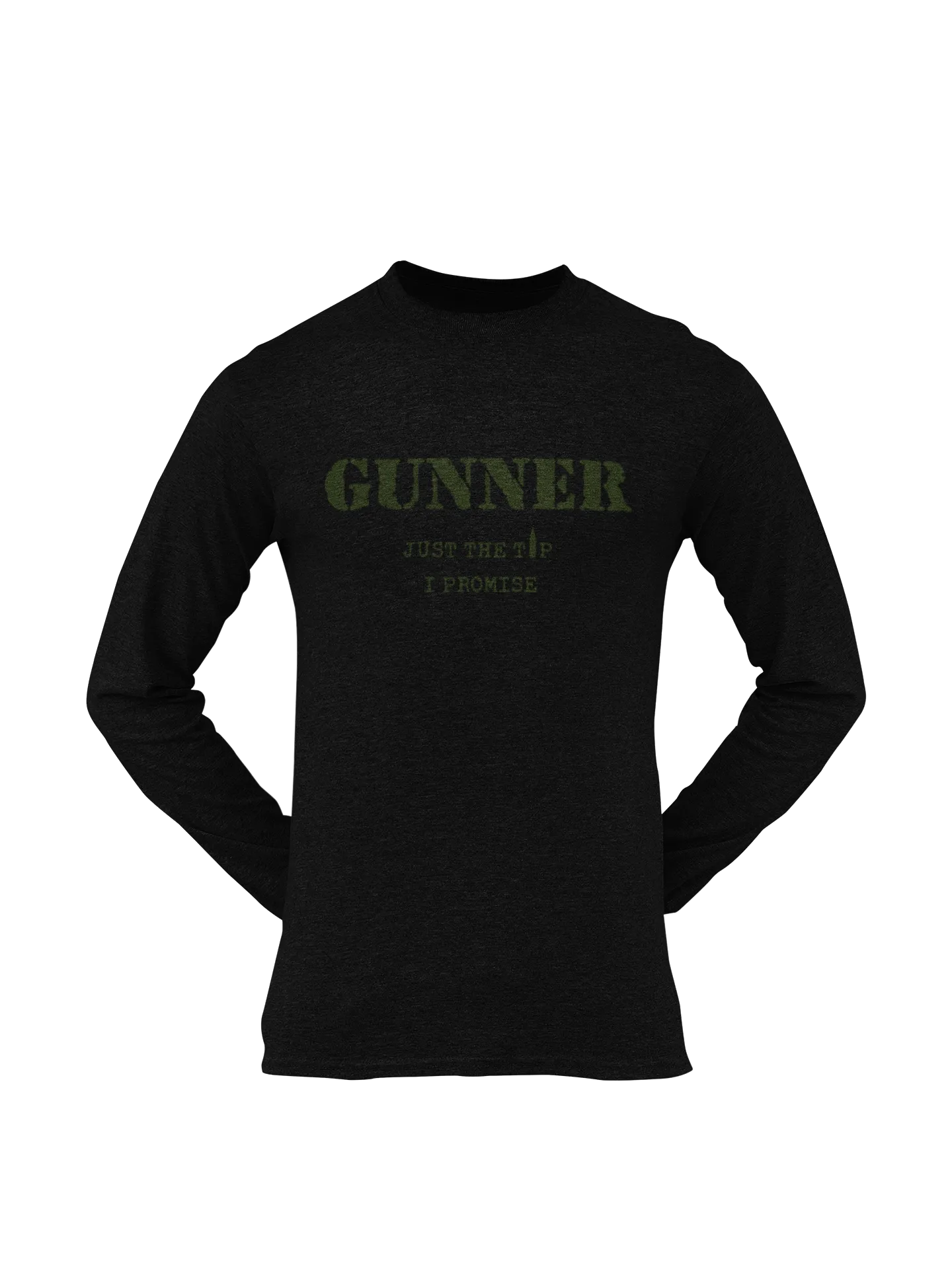 Gunner T-shirt – Just the Tip, I Promise (Men)