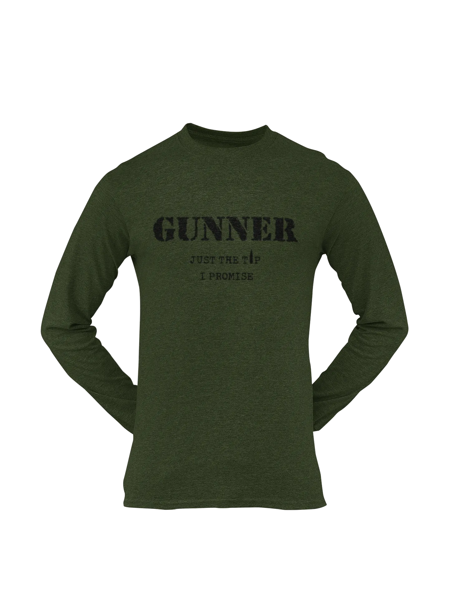 Gunner T-shirt – Just the Tip, I Promise (Men)