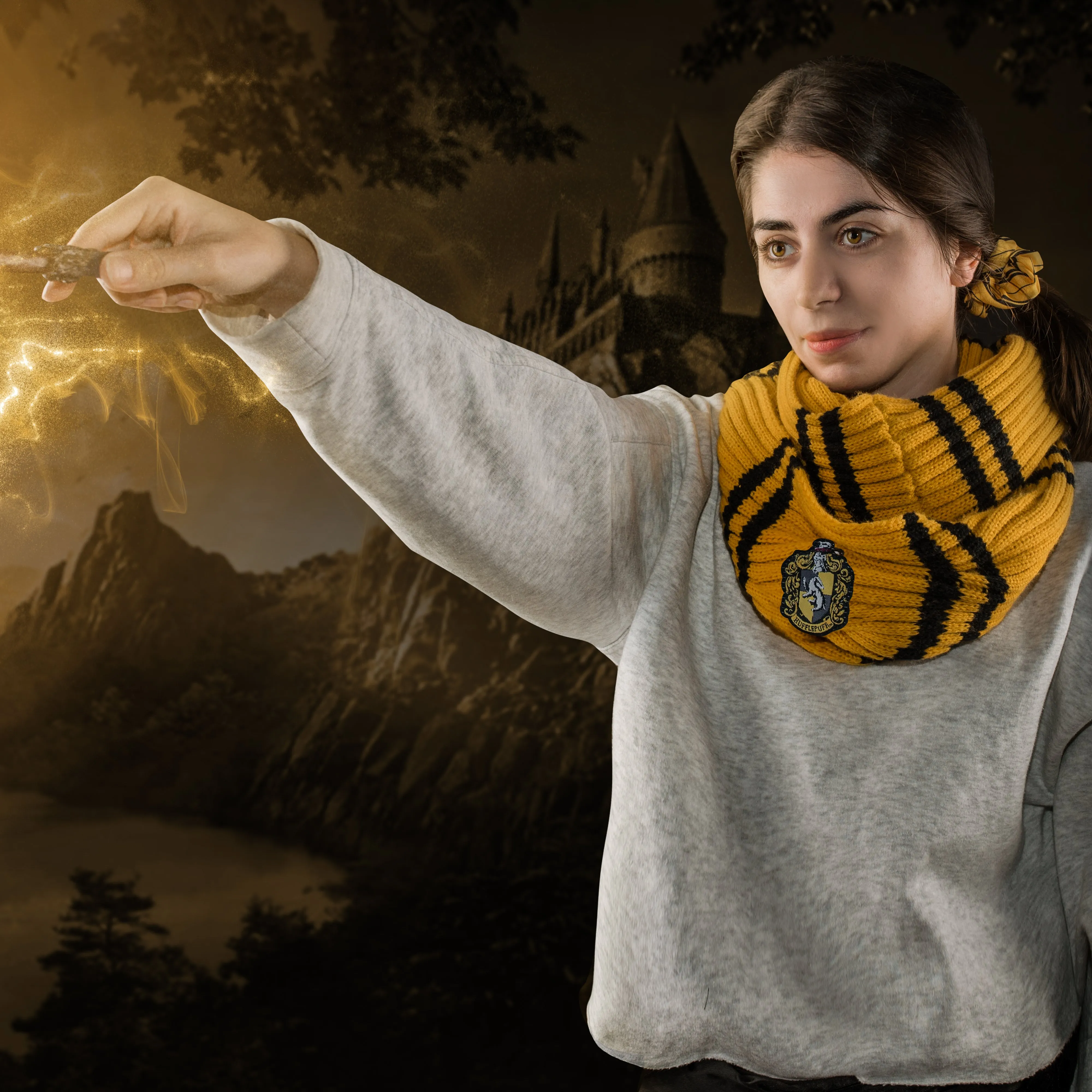 Hufflepuff Infinity Scarf