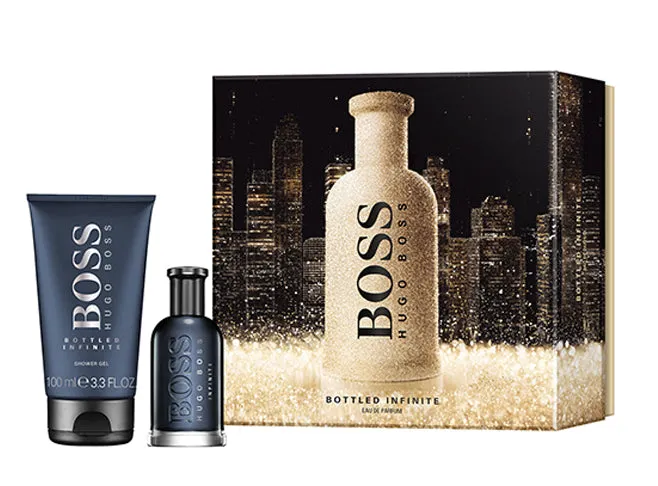 Hugo Boss  Bottled infinite EDP 50 Ml   Shower Gel 100 Ml  Giftset