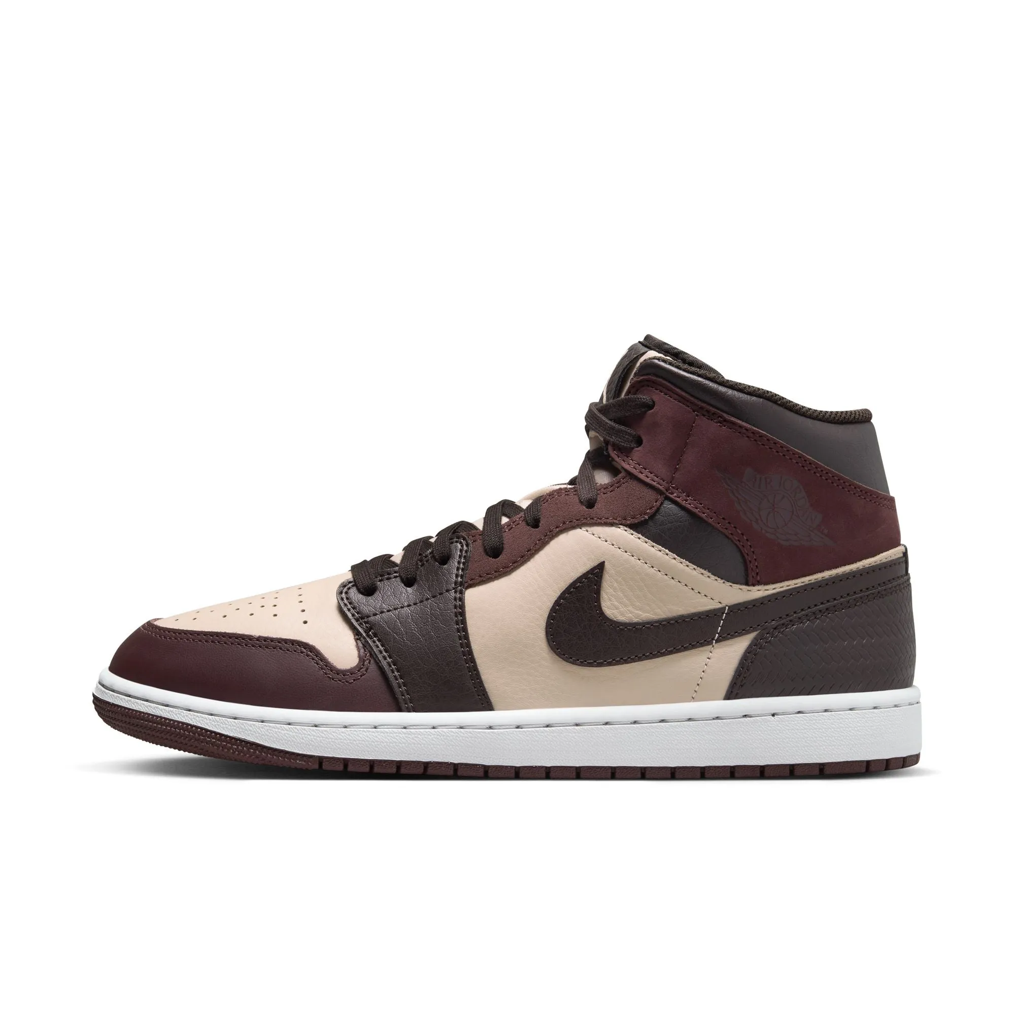 Jordan - Men - Air Jordan 1 Mid SE - Velvet Brown/Earth Sanddrift