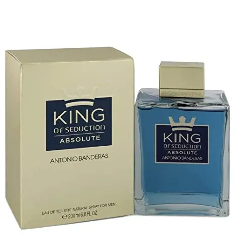 King Of Seduction Absolute Eau de Toilette 6.8 oz 200 ml Huge Size By Antonio Banderas