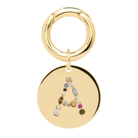 Letter A Pet Charm