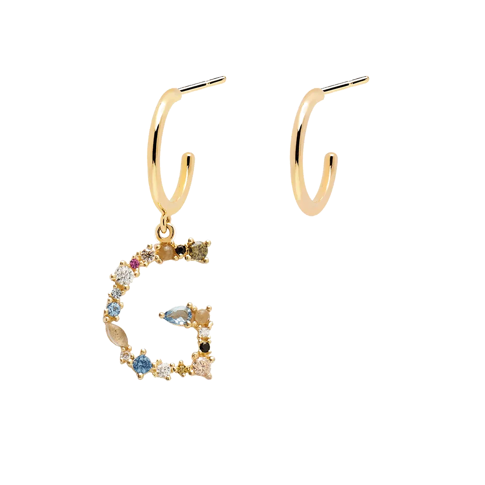 Letter G Earrings