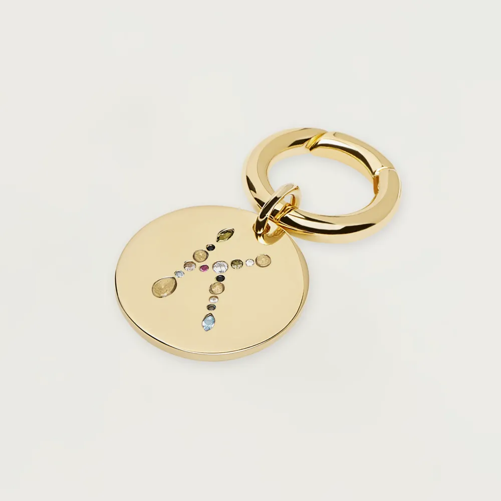 Letter K Pet Charm