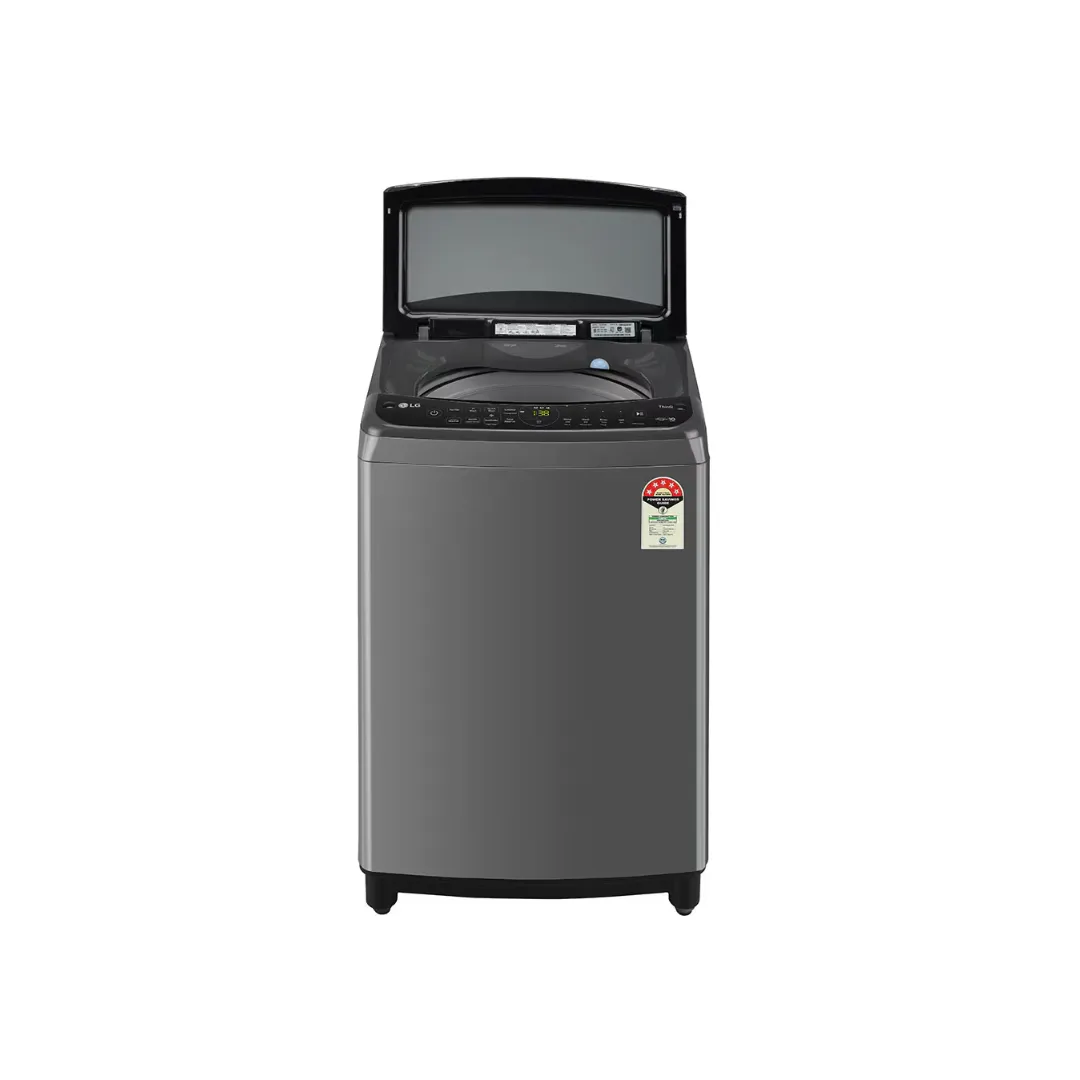 LG 9Kg Top Load Washing Machine, AI Direct Drive™, TurboDrum, Middle Black