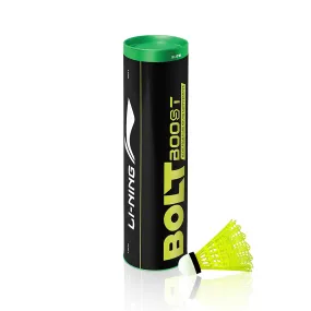 Li-Ning Bolt Boost (6 in 1 Nylon Shuttlecock), Yellow