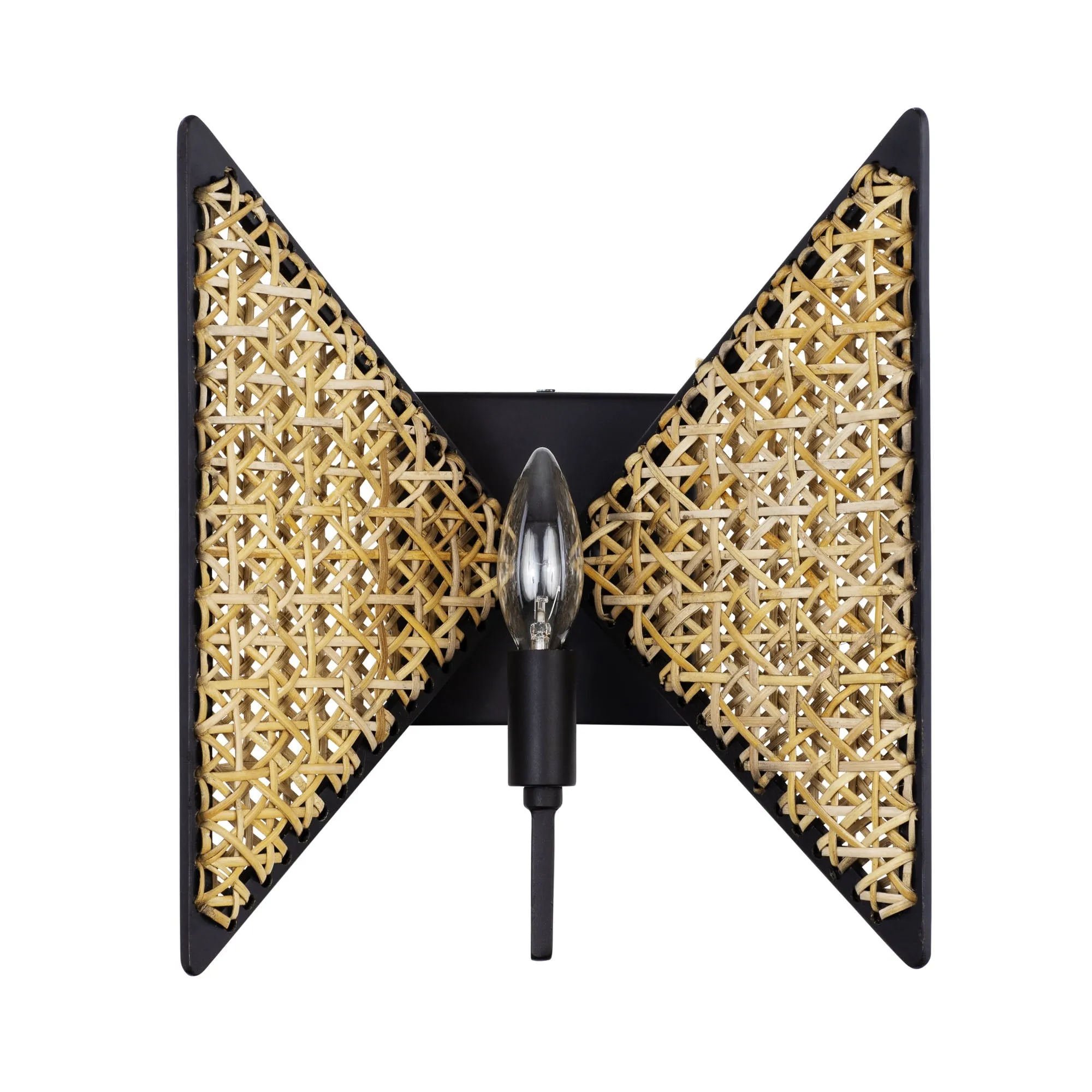 Machina 379W01MBS 1-Light Wall Sconce - Matte Black/Sulihiya