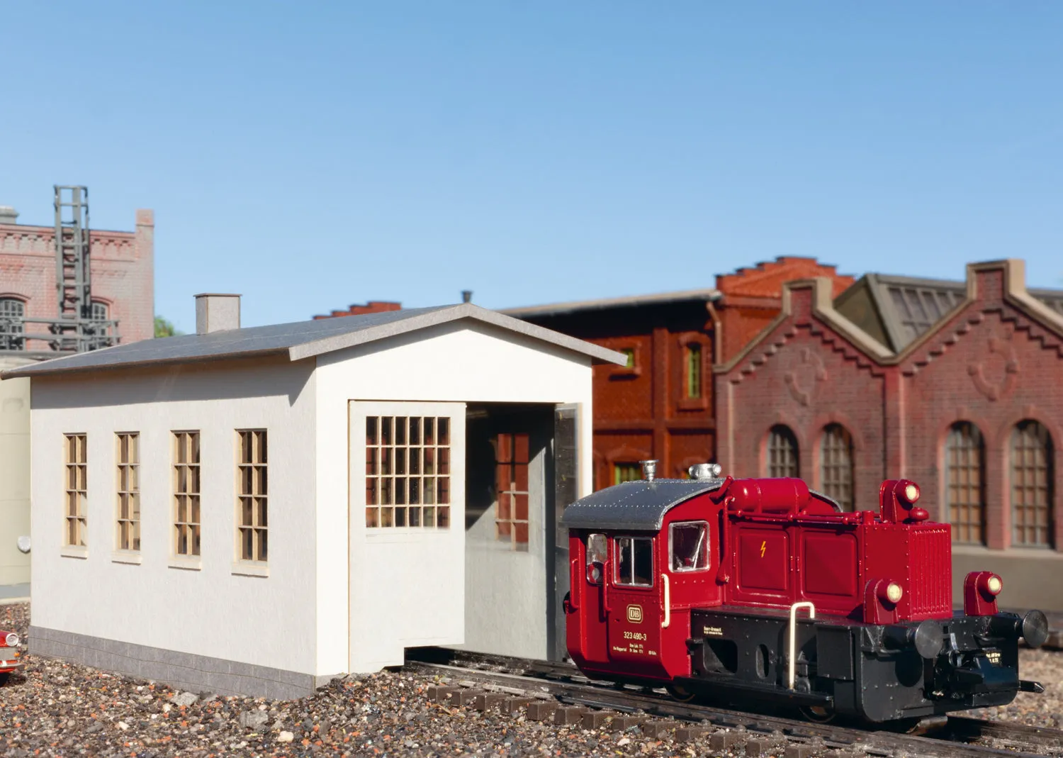 Marklin H0 72178 Small Locomotive Shed Building Kit.  2023 New Item