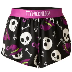 Men's Skulls 2" Split Shorts