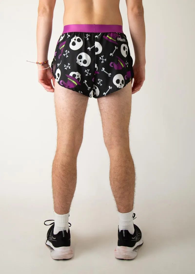 Men's Skulls 2" Split Shorts