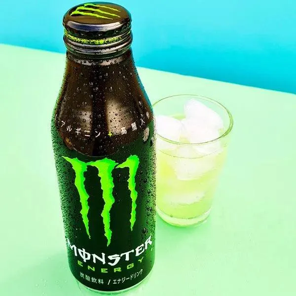 Monster Energy Garrafa de Alumínio